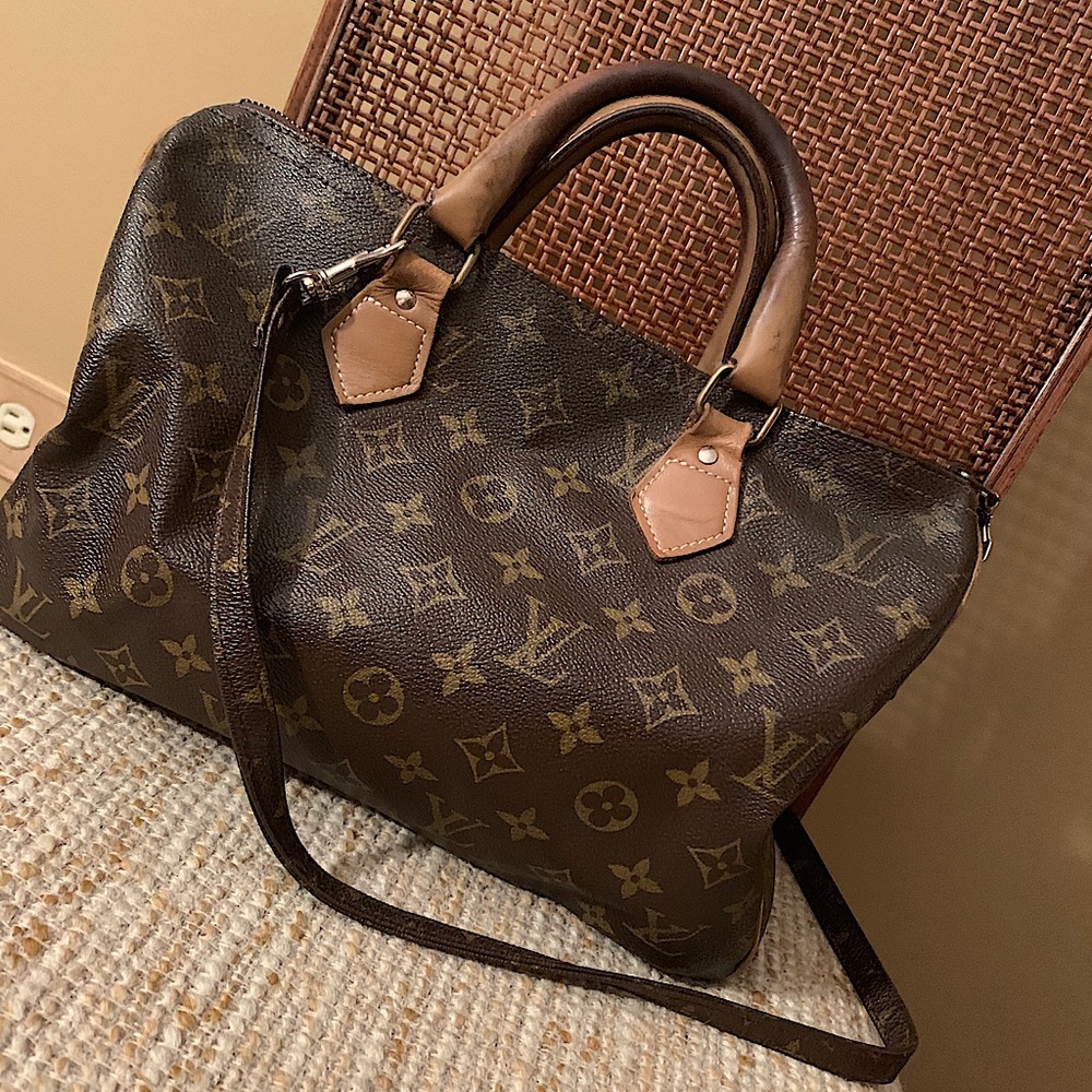 Vintage Louis Vuitton satchel